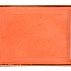 Porland Seasons Turuncu 26x35 cm 2 Adet Kahvaltı Tabağı
