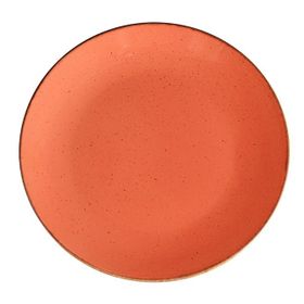 Porland Seasons Turuncu 28 cm Düz Tabak