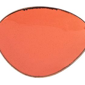 Porland Seasons Turuncu 28 cm Düz Tabak