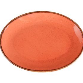 Porland Seasons Turuncu 31 cm Kayık Tabak