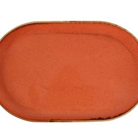 Porland Seasons Turuncu 32 cm 6 Adet Kayık Tabak
