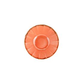 Porland Seasons Turuncu Ergonomik 11 cm 6 Adet Çay Tabağı