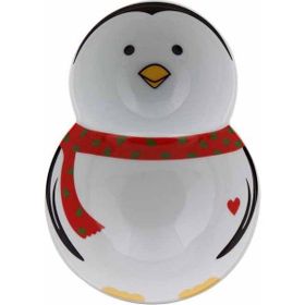 Porland Sevimli Penguen 16 cm Çerez Tabağı