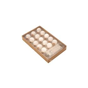 Porland Shining Balls 30 cm Beyaz Yılbaşı Süsü