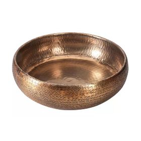 Porland Sia Altın 40 cm Dekoratif Derin Kase