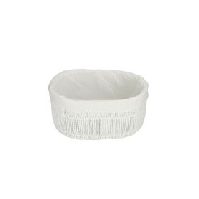 Porland Smyrna Beyaz 39 cm Oval Sepet