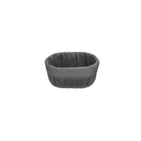 Porland Smyrna Gri 31 cm Oval Sepet