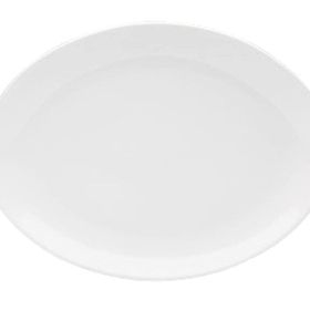 Porland Soley Beyaz 6'lı 24 cm Kayık Tabak