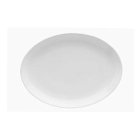 Porland Soley Beyaz 6'lı 28 cm Kayık Tabak