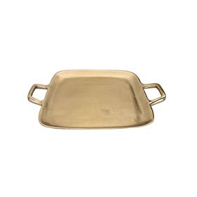 Porland Sono 38x29x3.5 cm Altın Dekoratif Tepsi