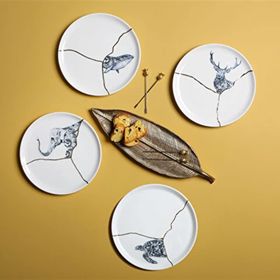 Porland Spirits 4 Parça Pasta Takımı