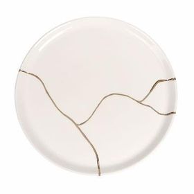 Porland Spirits Altın Yaldız 28 cm Düz Tabak