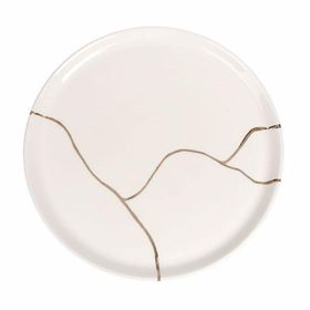 Porland Spirits Altın Yaldız 28 cm Düz Tabak