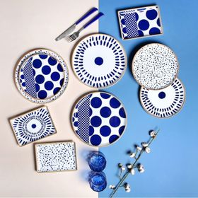 Porland Spotty 18 Parça İkram ve Kahvaltı Takımı