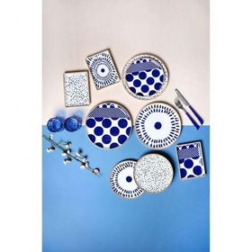 Porland Spotty 18 Parça İkram ve Kahvaltı Takımı