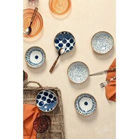 Porland Spotty 6'lı 11,5 cm Karma Çok Amaçlı Kase Takımı