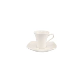 Porland Square Alumilite Tabaklı 80 cc 12 Adet Kahve Fincanı