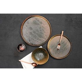 Porland Stoneware Genesis 3 Parça Tek Kişilik Yemek Takımı