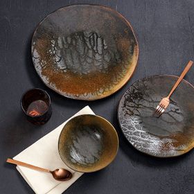 Porland Stoneware Genesis 3 Parça Tek Kişilik Yemek Takımı
