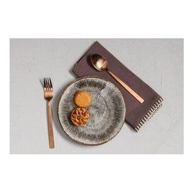 Porland Stoneware İris 17 cm Düz Tabak