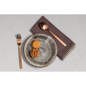 Porland Stoneware İris 17 cm Düz Tabak
