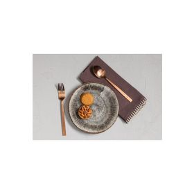 Porland Stoneware İris 17 cm Düz Tabak