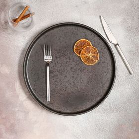 Porland Stoneware Ironstone 27 cm 4 Adet Düz Tabak