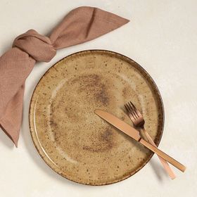 Porland Stoneware Natura 16 cm 4 Adet Düz Tabak