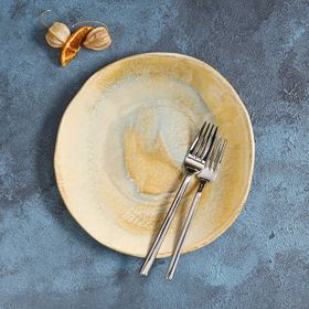 Porland Stoneware Pearl 23 cm Düz Tabak