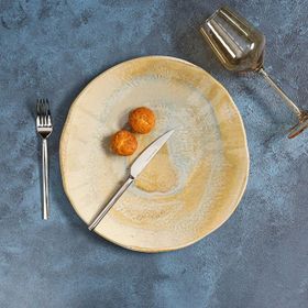 Porland Stoneware Pearl 29 cm 4 Adet Düz Tabak