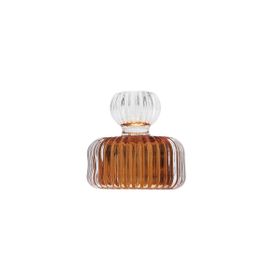 Porland Stripe Kahve 7 cm Şamdan Mumluk