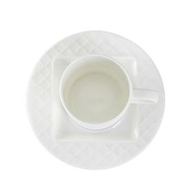 Porland Superior Bone Porcelain Elix 6 Kişilik 200 cc Çay Fincan Takımı