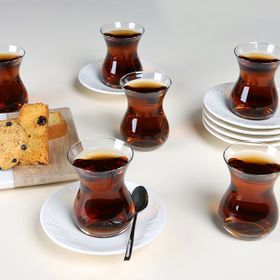 Porland Suzanne 12 Parça 6 Kişilik Çay Takımı