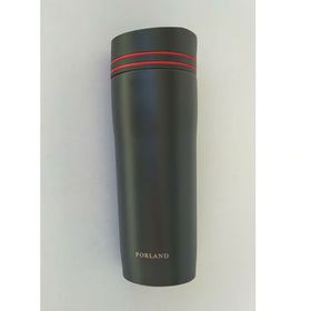 Porland Termo Kırmızı Çizgili 380 cc Termos