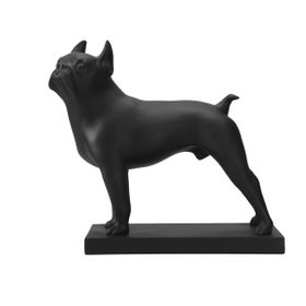 Porland Terrier Siyah 28 cm Dekoratif Obje