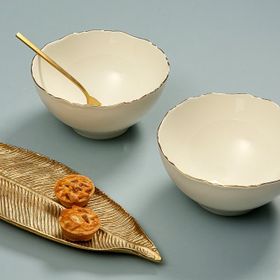 Porland Tide Altın Yaldız 22 cm Kase