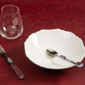 Porland Tide Platin 20 cm Çukur Tabak