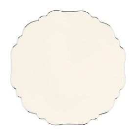 Porland Tide Platin 27 cm 6 Adet Düz Tabak