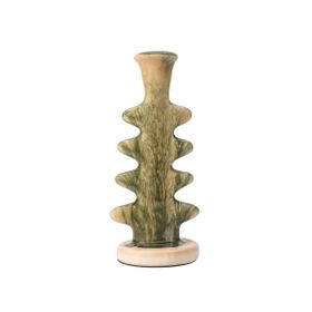 Porland Tilda Yeşil 24 cm Şamdan Mumluk