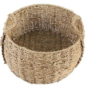 Porland Tony 16 cm Naturel Kulplu Sepet