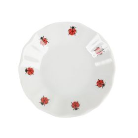 Porland Uğur Böceği 11 cm 6 Adet Çay Tabağı