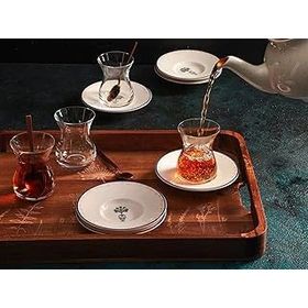 Porland Vaso Piccolo 12 Parça 6 Kişilik Çay Takımı