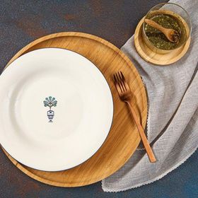 Porland Vaso Piccolo 17 cm Desen5 Düz Tabak