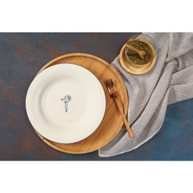 Porland Vaso Piccolo 22 cm Desen4 Düz Tabak