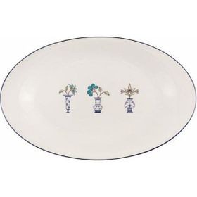 Porland Vaso Piccolo 27 cm Desen10 Kayık Tabak