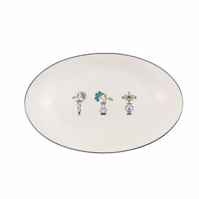 Porland Vaso Piccolo 27 cm Desen10 Kayık Tabak