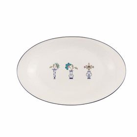 Porland Vaso Piccolo 27 cm Desen10 Kayık Tabak