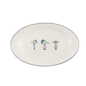 Porland Vaso Piccolo 27 cm Desen10 Kayık Tabak
