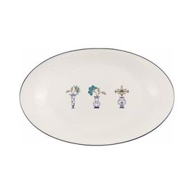 Porland Vaso Piccolo 27 cm Desen10 Kayık Tabak