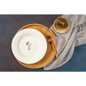 Porland Vaso Piccolo 27 cm Desen2 Düz Tabak
